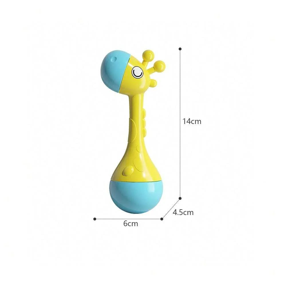 Baby's First Hand Rattle , Baby Educational Toys, Gift For Baby Hand Rattle Plastic, Early Childhood Toys, Soft Sound