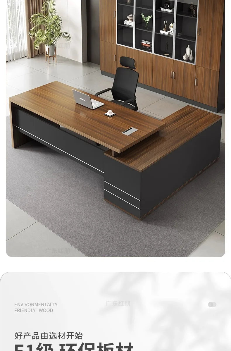 Irregular European Office Desk Lounge Creative Aesthetic Modern Designer Safe Office Desk Shelves Mesa Ordenador Home Furniture