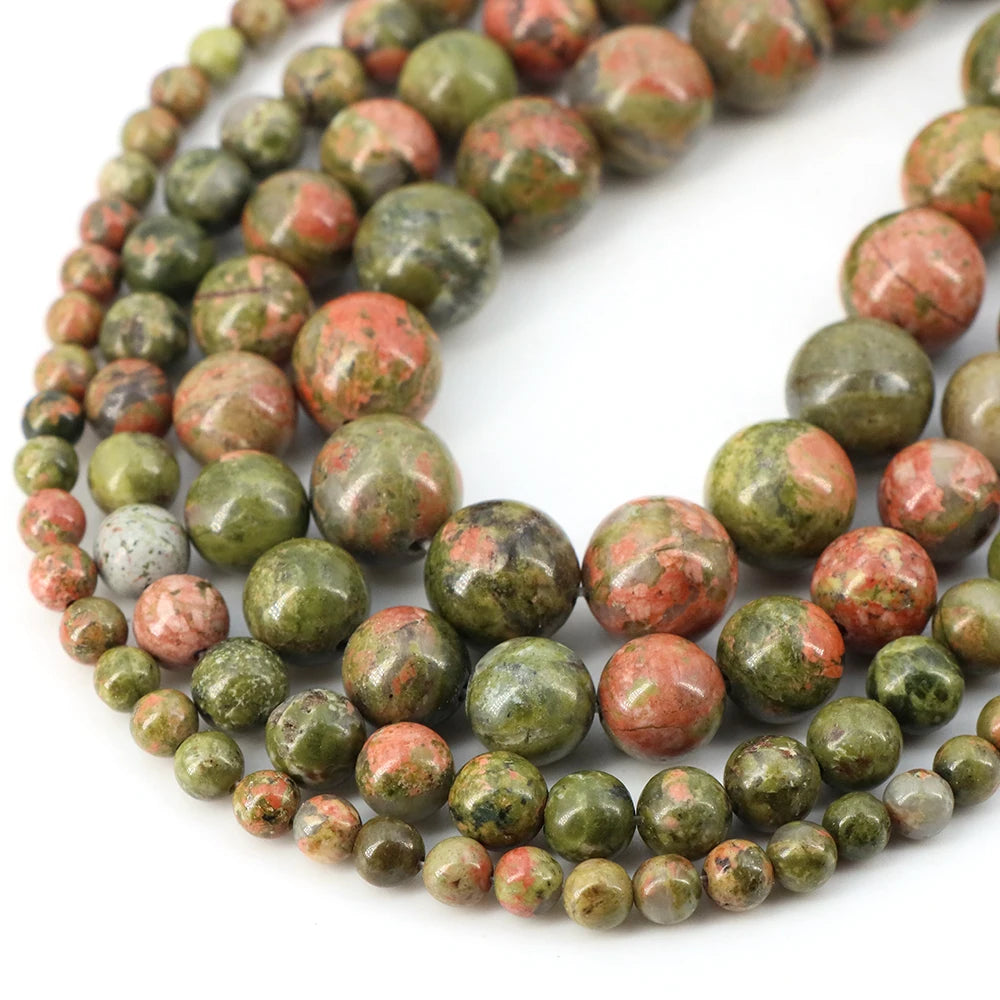 Natural Stone Beads Blue Tiger Eye Crystal Amethyst Rose Quartz Gemstone Bead for Jewelry Making Bracelet Necklace 4/6/8/10MM
