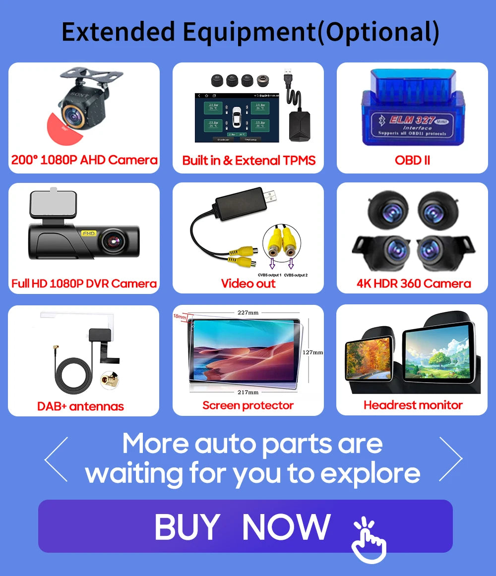 Auto Radio Android 15 Car For Hyundai Tucson 2 LM IX35 2009-2015 Multimedia Dash Cam Player Screen Navigation Head Unit No DVD