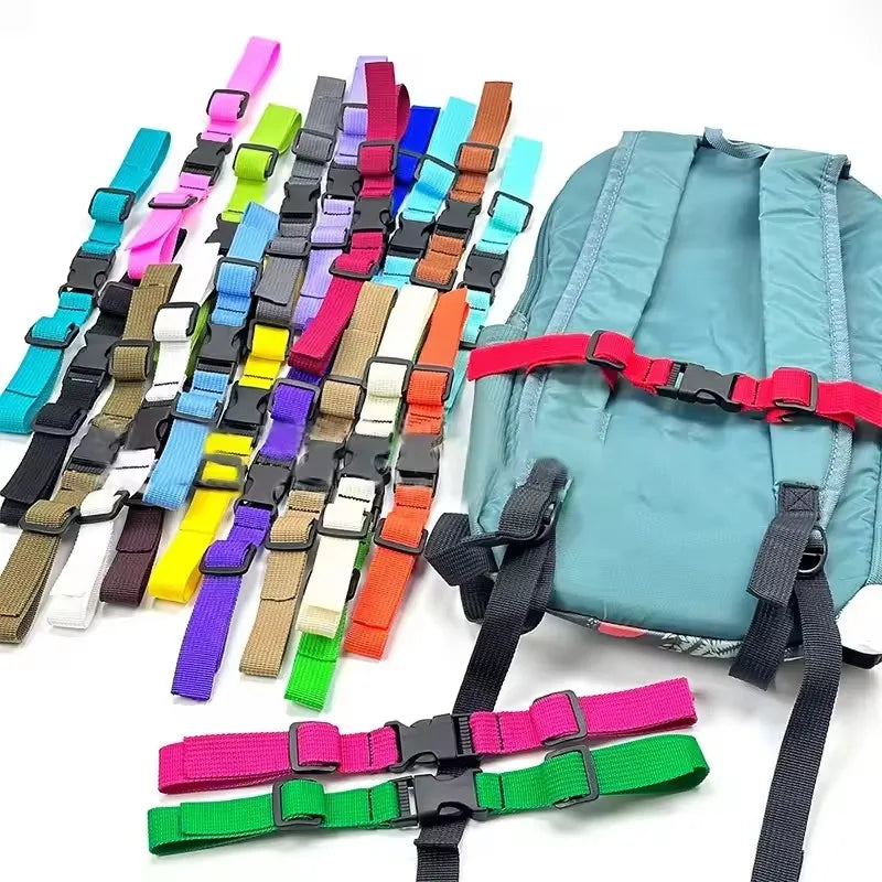Backpack Chest Bag Strap Harness Adjustable Shoulder Strap For Bag Outdoor Camping Tactical Bags Straps Accessories For Backpack