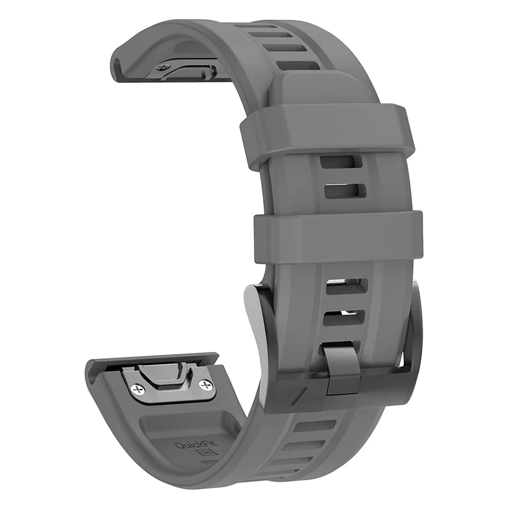 QuickFit 22mm 26mm Strap for Garmin Epix Gen 2 Silicone Band for Garmin Fenix 7 7X 5Plus 6XPro Enduro 2 Bracelet Watchband