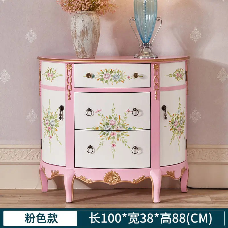 Bedroom With Drawers Living Room Cabinets Round Quality Delicacy Tiny Cute Display Cabinet Modern Nordic Szafka Home Furniture