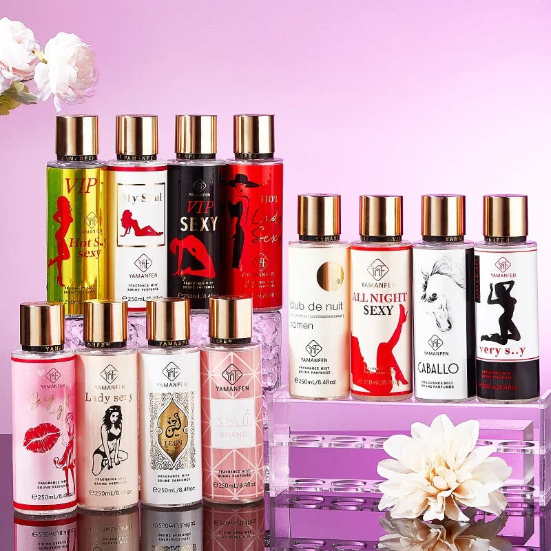 Hot Sexy Women Charming Perfume Spray,Arab Dubai Eau De Parfum,Floral Scent,Lemon/Cinnamon/ Agarwood/Pine Wood Fragrance Mist