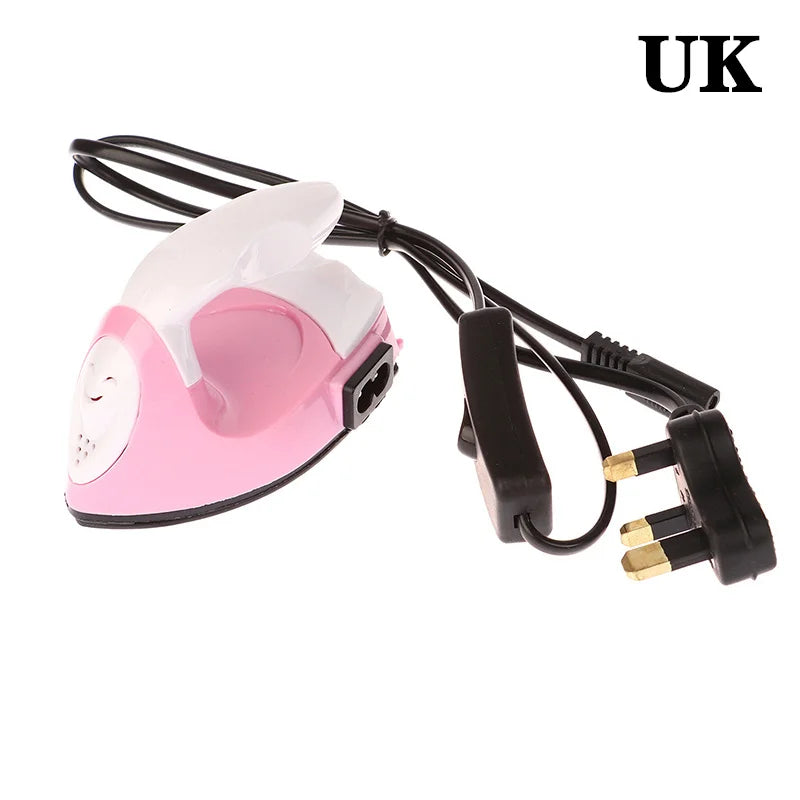 Mini Craft Iron Electric Iron Portable Handy Heat Press Diy Small Iron For Ironing Clothes Laundry Appliances EU/US/UK Plug