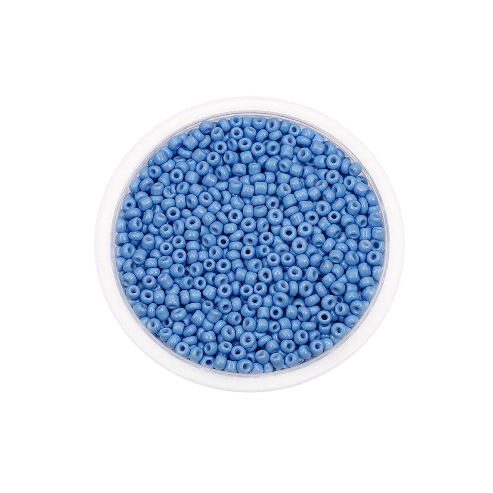 300/600Pcs 3/4mm Charm Glass Beads Czech Seed Beads Small Round Loose Beads for DIY Jewelry Making Earrings Bracelet Wholesale
