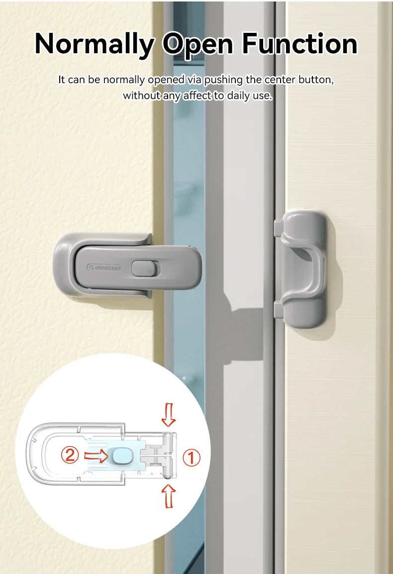 EUDEMON 1PC Baby Safety Refrigerator Door Stopper Single-Door Fridge lock Kids Safety Freezer Lock Stop Kids from Opening Fridge