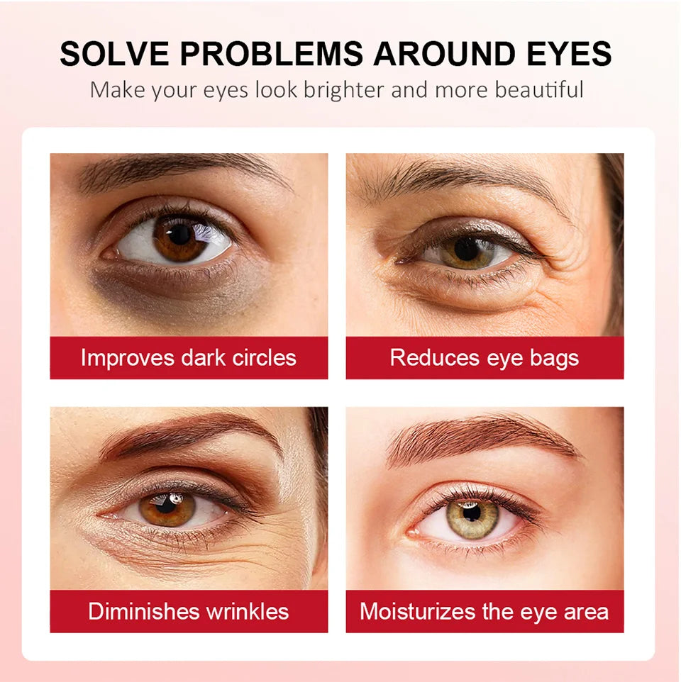 Retinol Eye Cream Lightening Dark Circles Firming Skin Instant Eye Repair Serum Stick For Women Women Eyes Care
