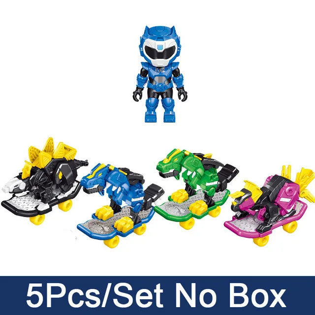 Korea Anime Mini Force Super Dino Power Car Dinosaur Model Action Figures Dolls MiniForce X Collection Toys Children Gift