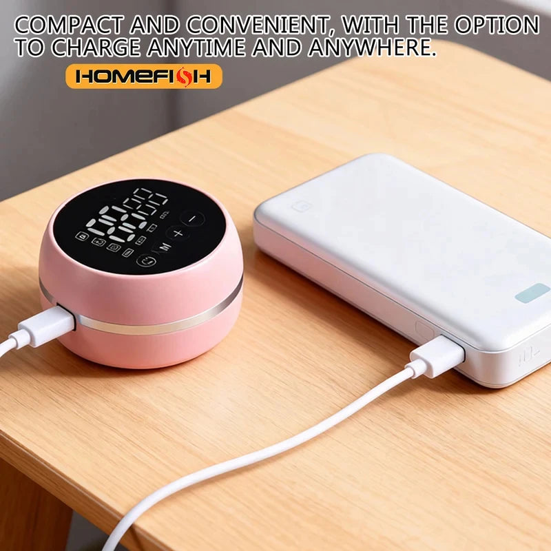 2026 New Wearable Electric Breast Pump Painless Double-Sided, Fully Automatic And Hands-Free Breast Milk Collector Sells Well.
