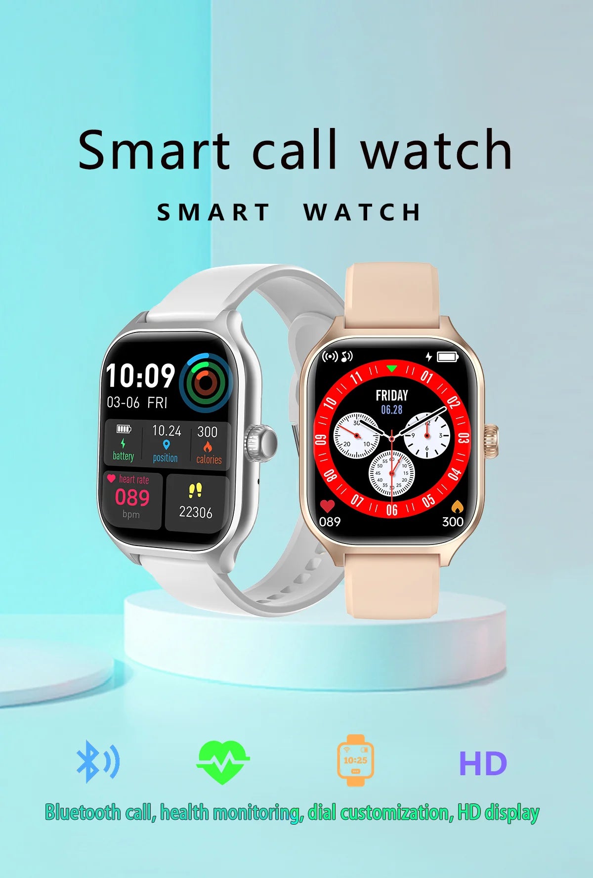 HOMEFISH New Smart Watch H9 Pro MAX  C20  HD Display Bluetooth Call Message Alert Sports Mode Smartwatch For Men Women