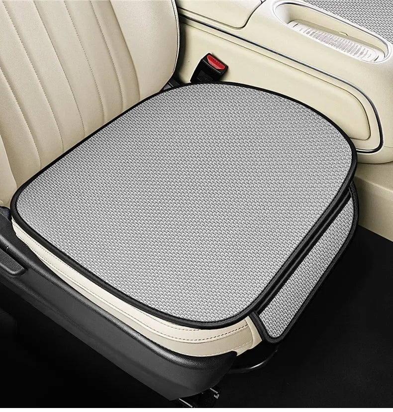 Breathable Ice Silk Car Seat Cushion Non-slip and Wear-resistant  Car Seat Cover, Square / Long / 3-Piece Set Available