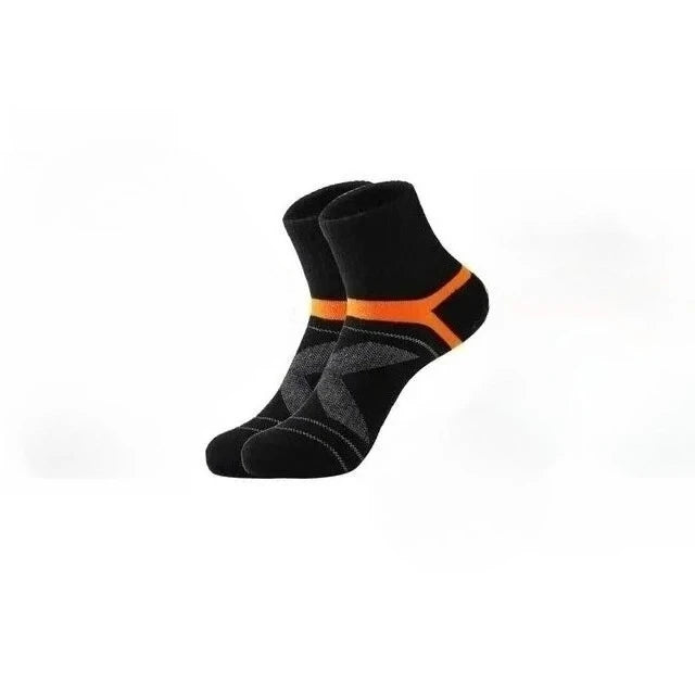 1-3 Pairs High Quality Men Socks Black Sports Socks Casual Soft Running Four Season Absorb Sweat Breathable Male Sock