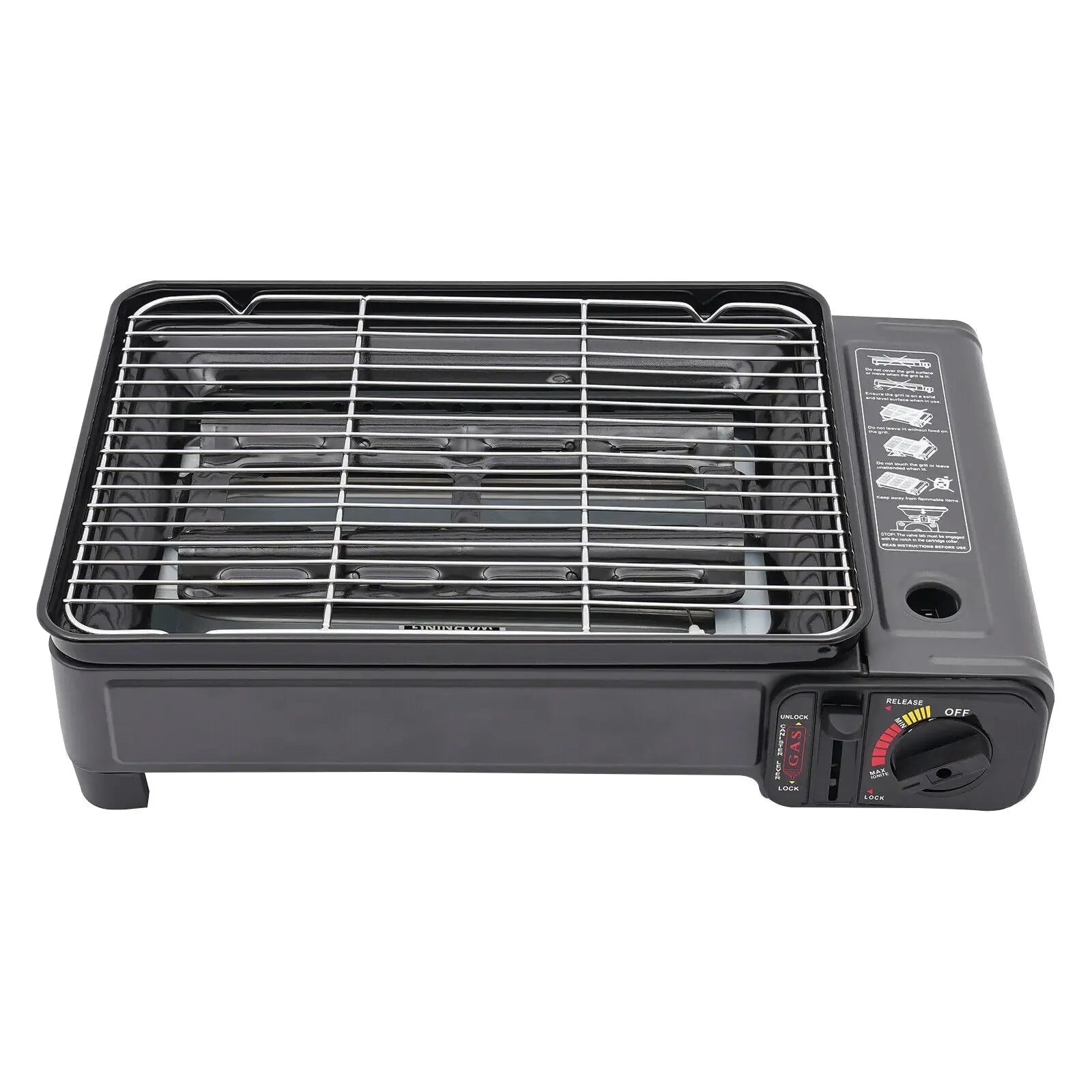 Butane Grill Stove Portable Camping Grill Gas Stove for Camping Traveling Trekking