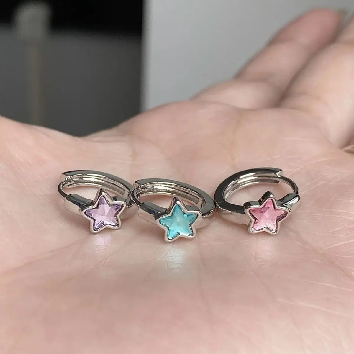 A Pair Vintage Couples Creative Angel Wings Stud Earrings Women Punk Studs Birthday Jewelry Gift