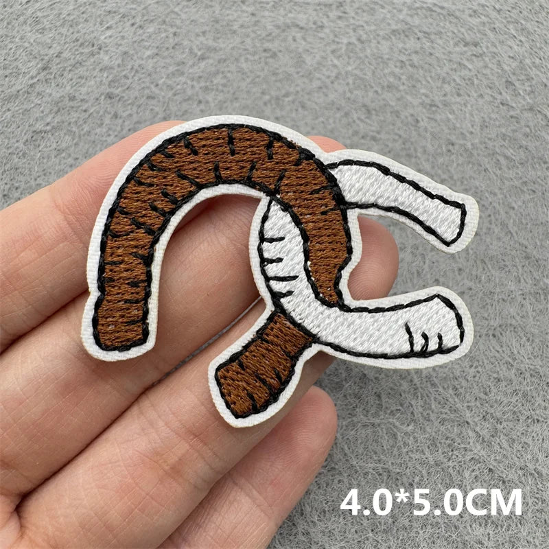 Western Cowboy Embroidered Patches DIY Boots Horse Patch For Clothing Iron On Patches Jackets Backpack Hats Sew Badges Patches