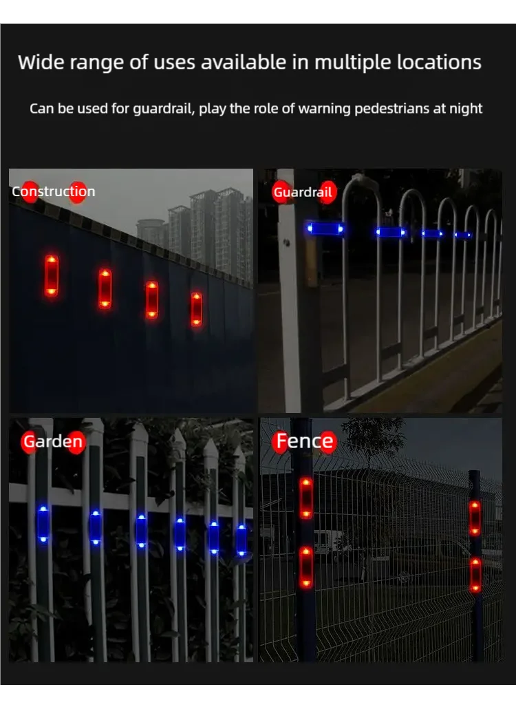Car Mini LED Solar Power Warning Light Night Security Simulated Alarm Wireless Anti-Theft Caution Lamp Strobe Dummy Alarm Lamp