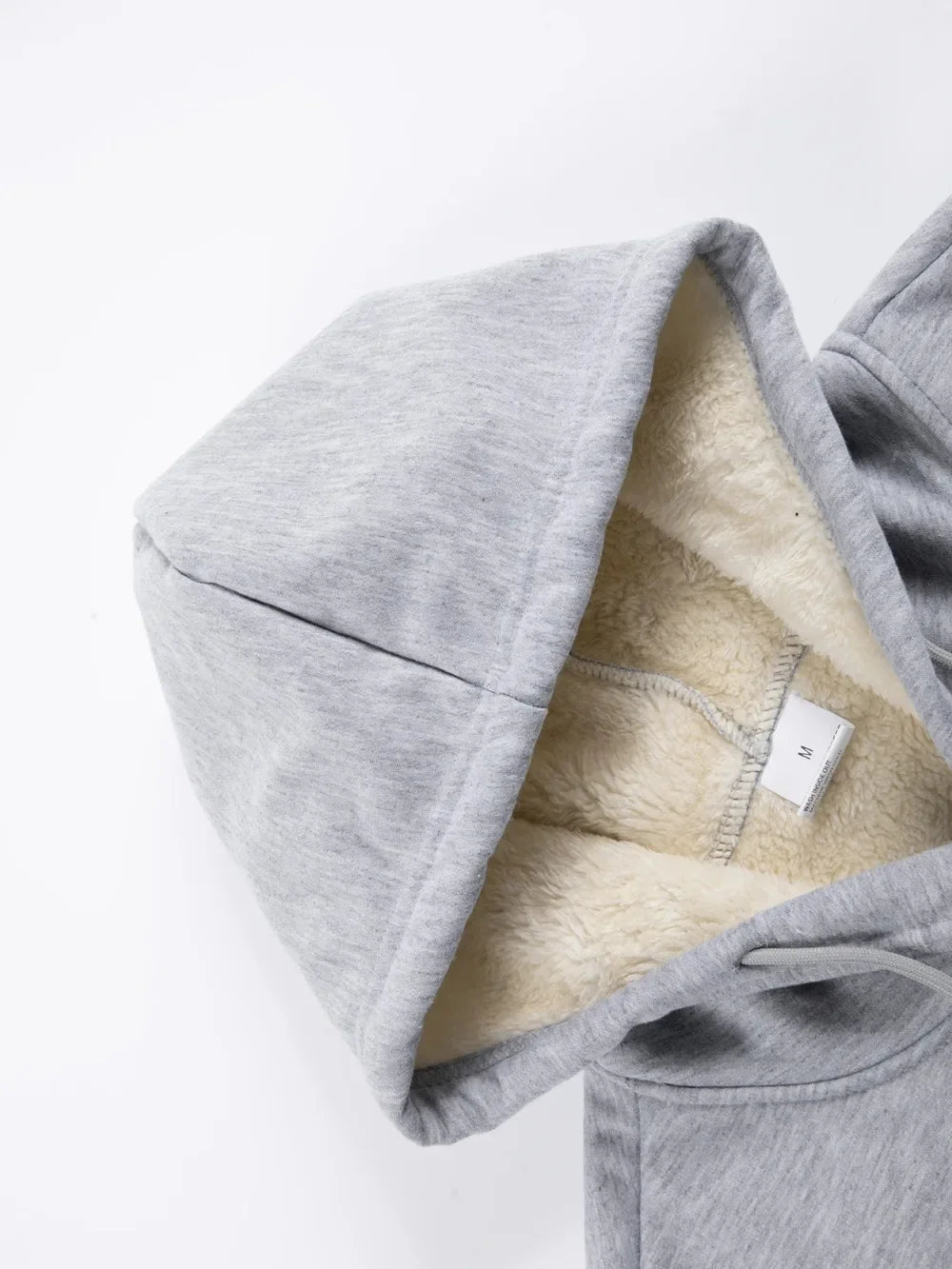 Winter Men's Zipper Jacket Fleece Warm Windproof Hoodies Heavyweight Cardigan Casual Sports Long Sleeve Sweatshirts Hooded Coat
