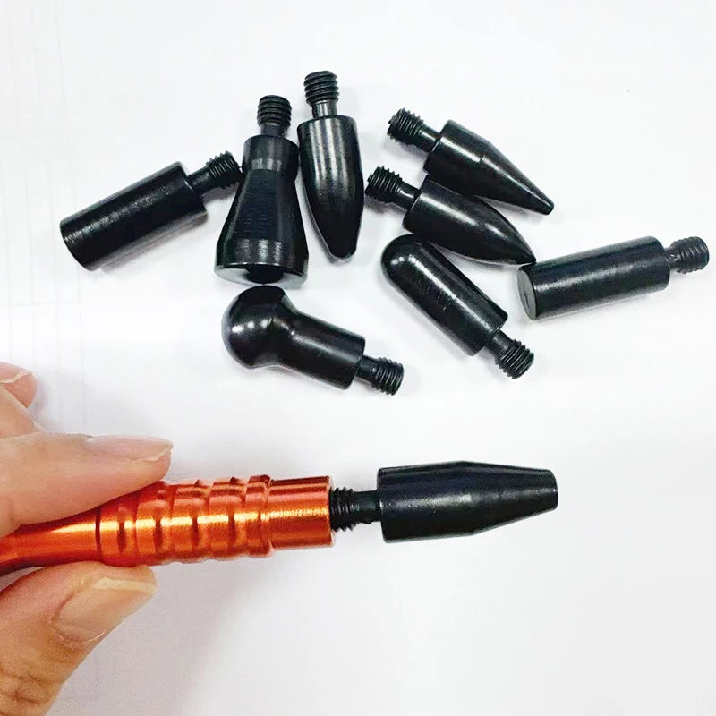 Car Dent Hammer Repair Dings Paintless Dent Repair Tap Down Pen Hail Dent Removal Tool Kit Car Body Flattening Pen