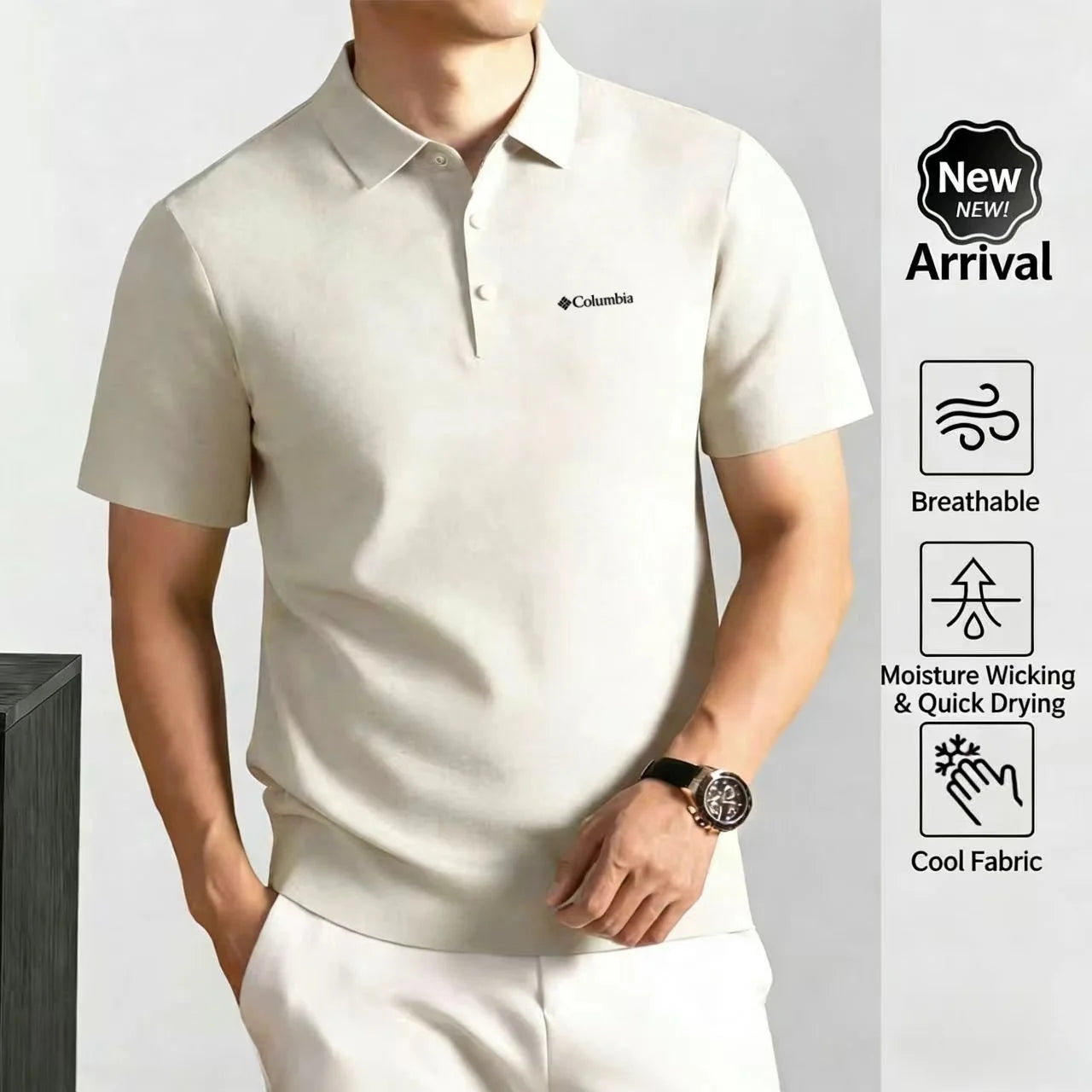High end brand polo shirt classic letter embroidery men's short sleeved comfortable breathable and casual 2026 summer new Tshirt