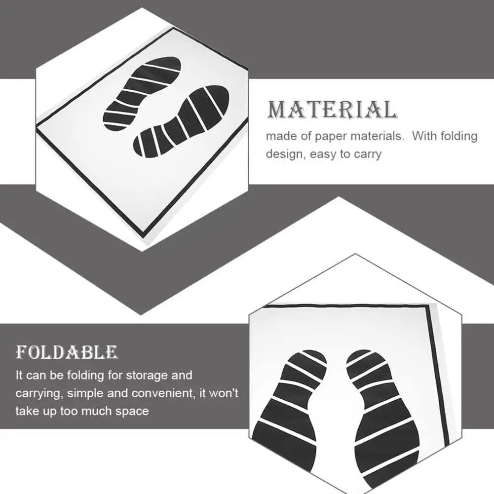 High Quality Disposable Car Floor Mats 100 50 25Pcs Waterproof Anti Slip Paper Vehicle Protection Interior Car Accessories