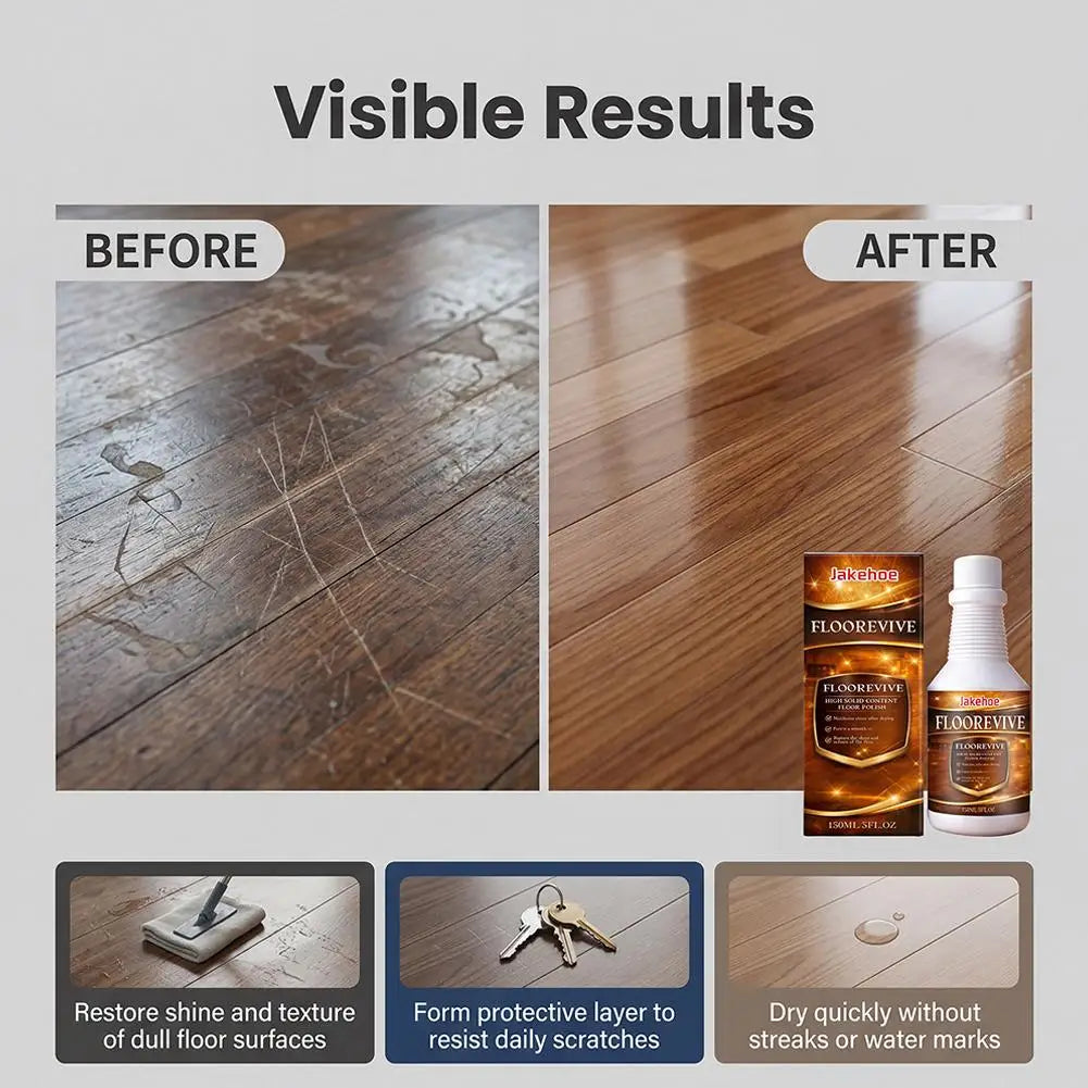 1/2/3PCS Floor Care Agent Multi-Material Maintenance and Brightening Household Cleaning and Floor Care Product