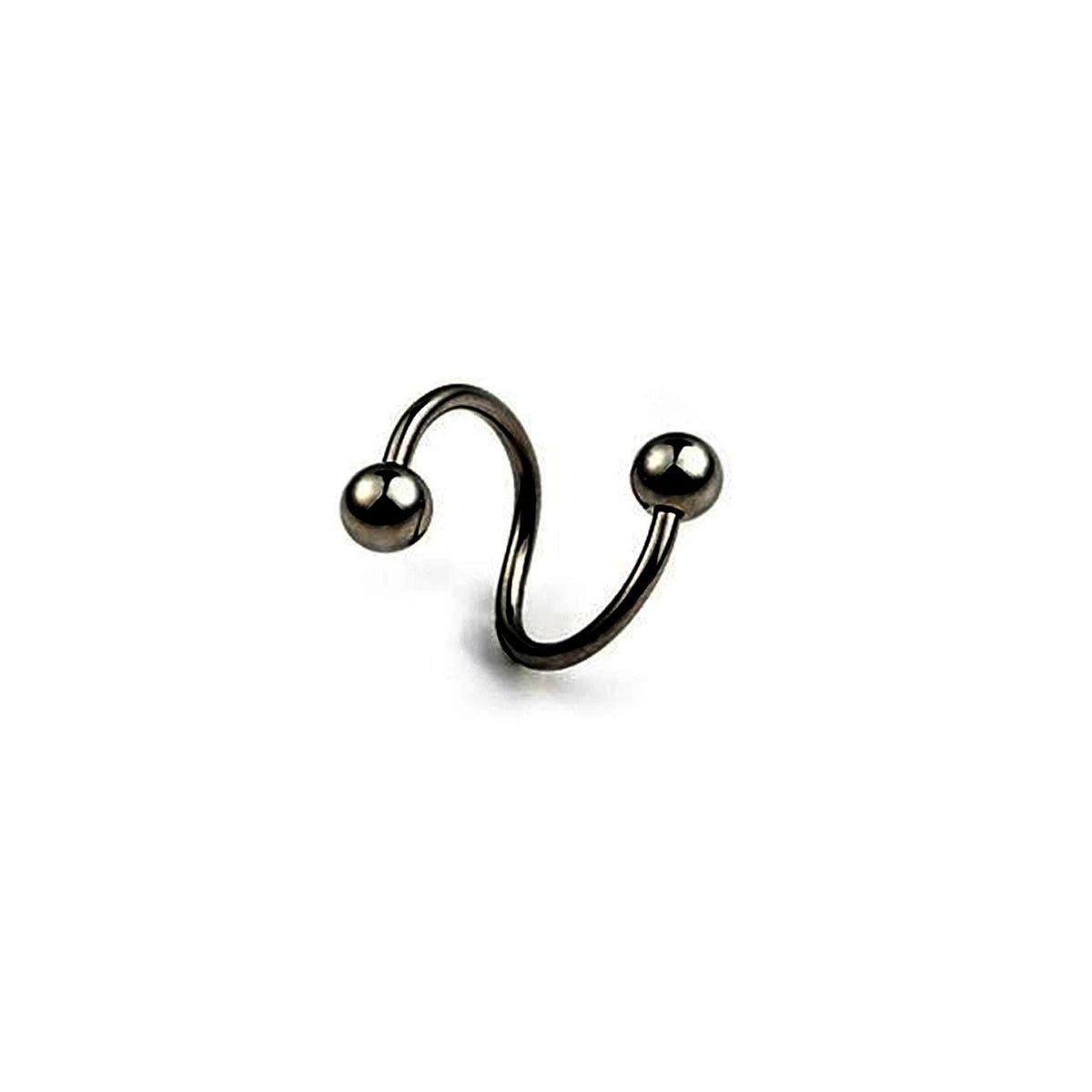 Women's Spiral Earrings Piercing Jewelry Multi-Use Body Jewelry - Lips Nose Septum Tragus Rook Labret Cartilage Hoop Rings Gift