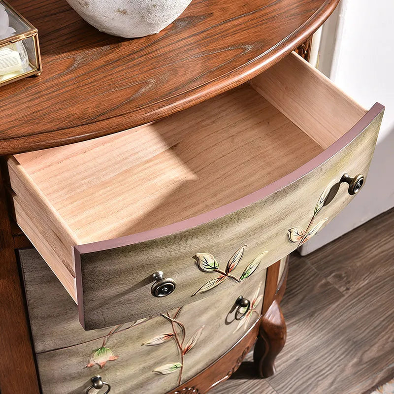Bedroom With Drawers Living Room Cabinets Round Quality Delicacy Tiny Cute Display Cabinet Modern Nordic Szafka Home Furniture