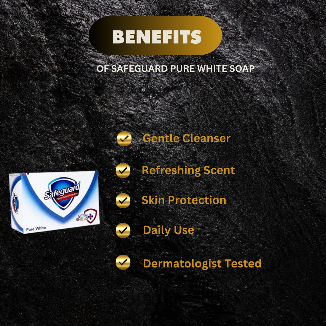 Safeguard Pure White Soap 130G - Premium Beauty Product