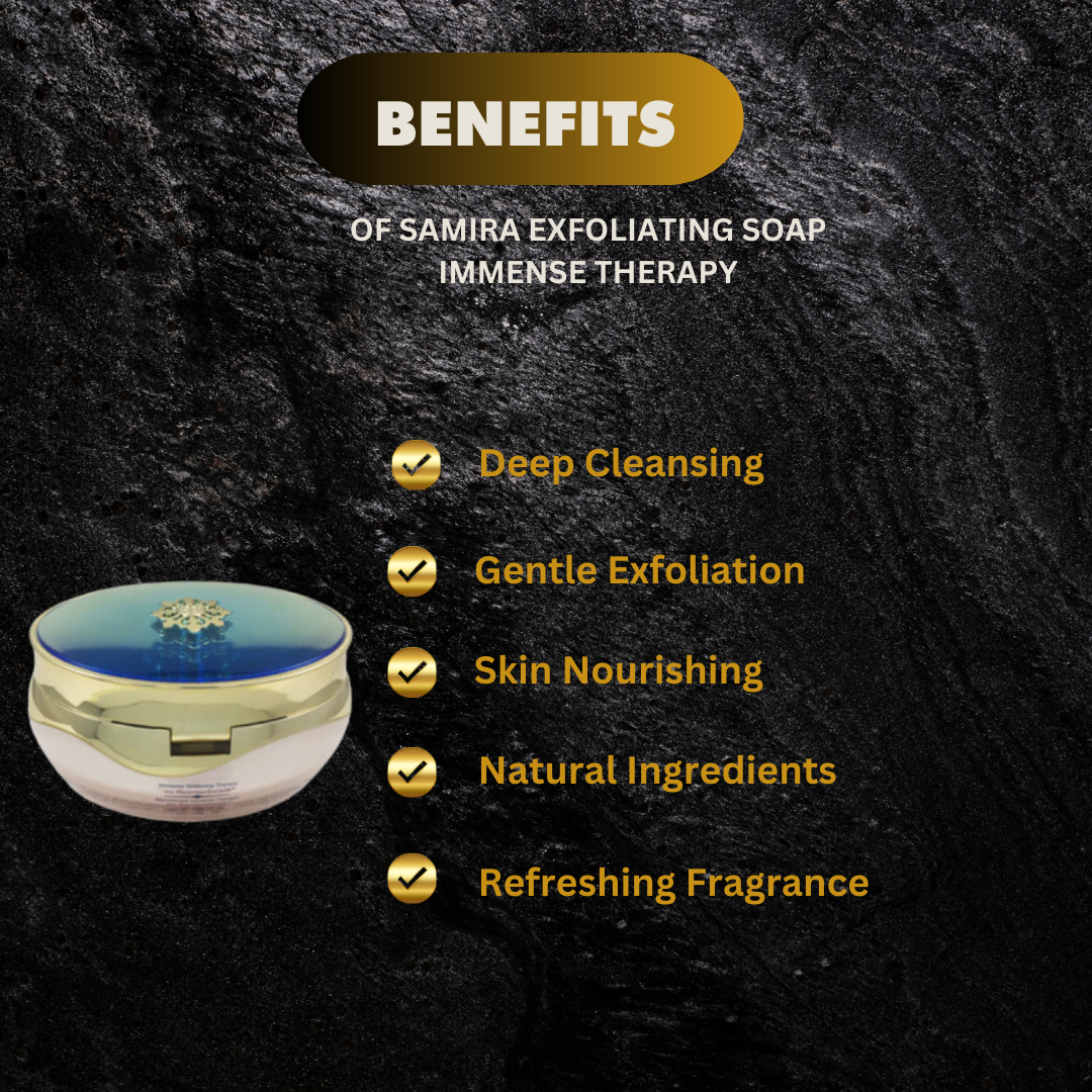 Samira Exfoliating Soap Immense Therapy 7Oz - Premium Beauty Product