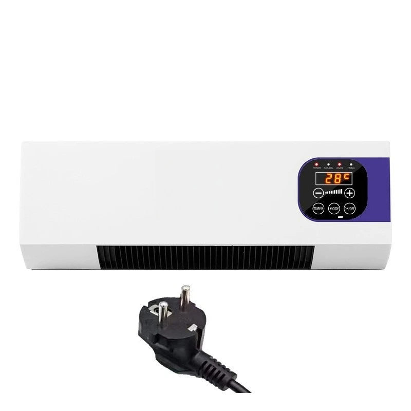 Household Wall Mounted Bathroom Energy Saving Quick Heating Electric Heater Desktop Remote Control Dual Purpose Heater