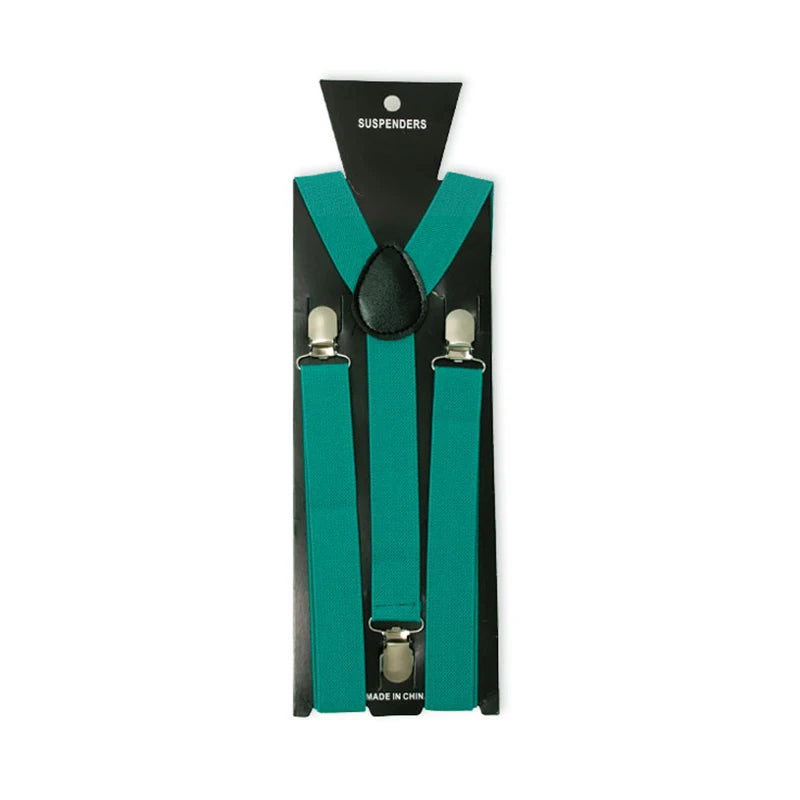 Suspenders For Men Pants Apparel Adult Suspender Man Shirt Dress Women Wedding Party Solid Colors Suit Skirt With Braces Straps