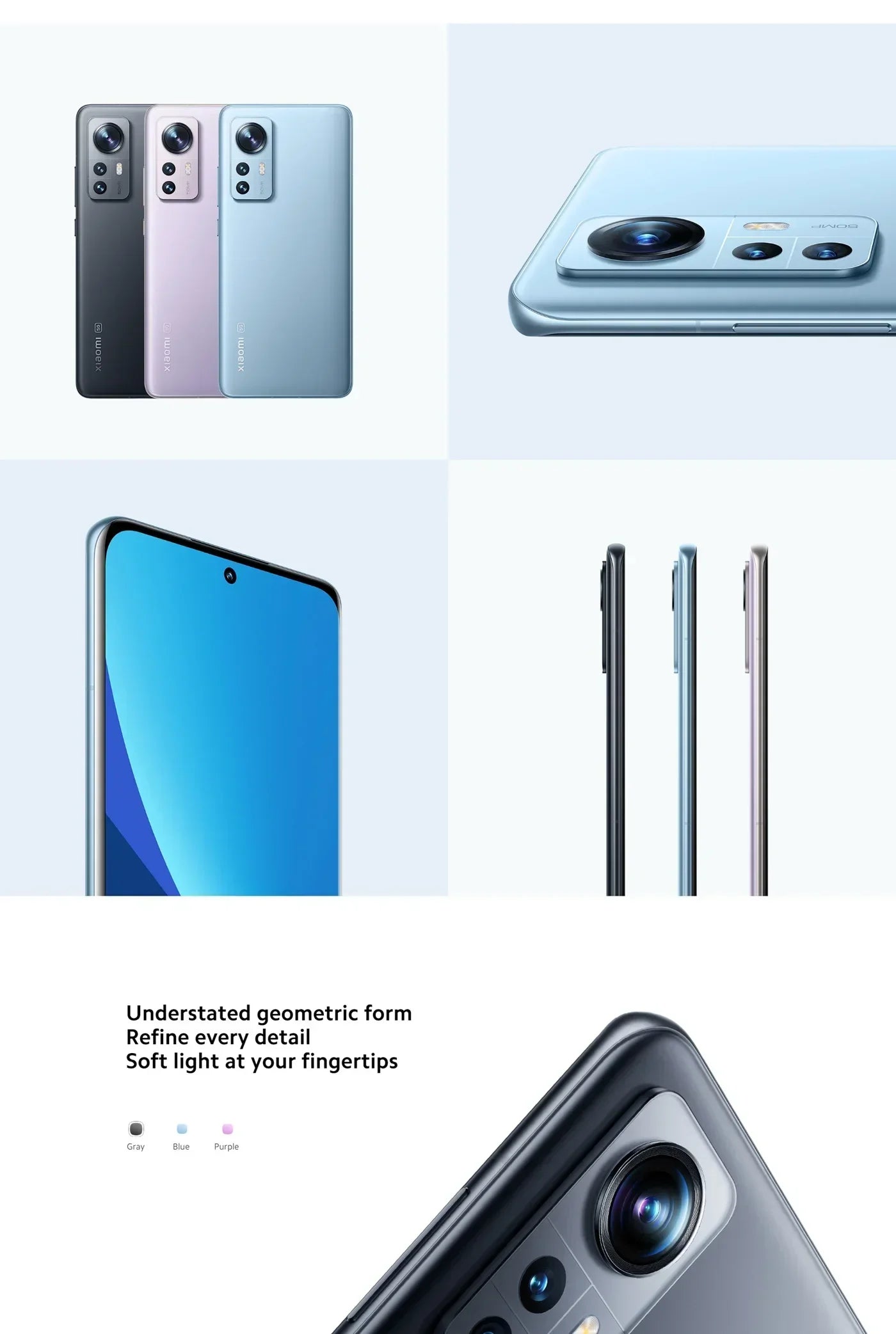 Global firmware Xiaomi Mi 12x smartphone Android 5G  6.28 inch HyperOS 1.0 All  Original used phone