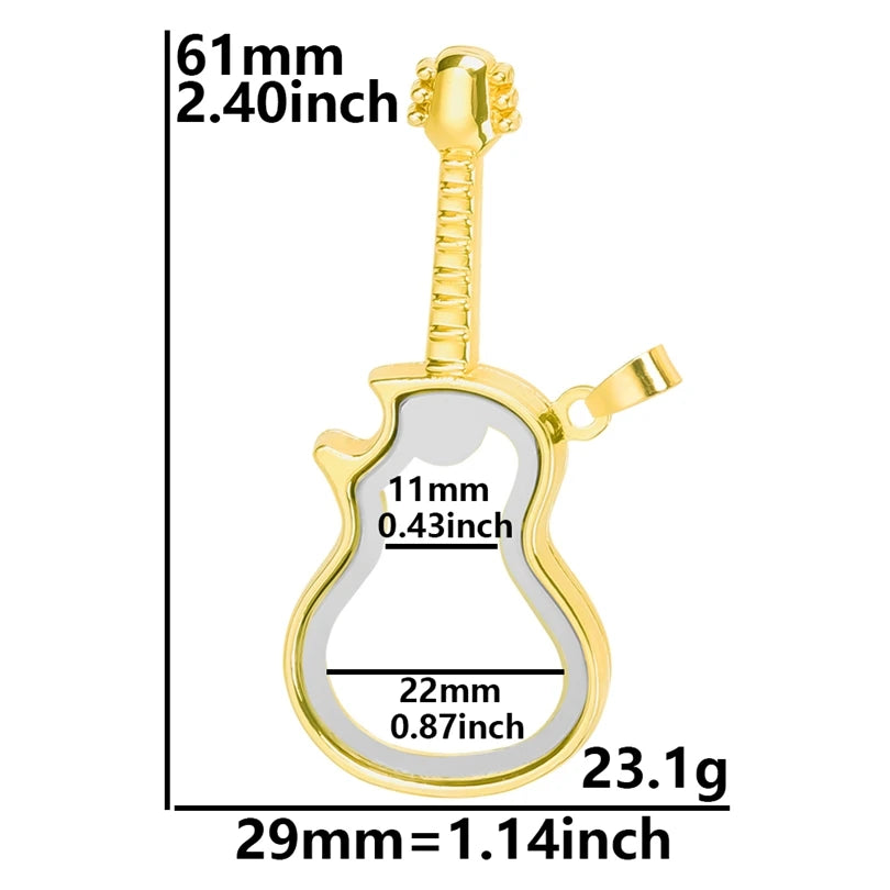 1Pc Punk Heart Round Memory Reliquary Photo Medaillon Pendant Glass Geometric Cremation Ashes Floating Locket кулон Jewelry