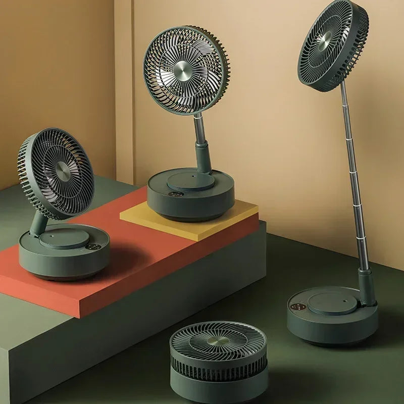 36V/110V/220V  Small Home Appliance Suspended Floor Fan with Powerful Airflow and Adjustable Height AJ
