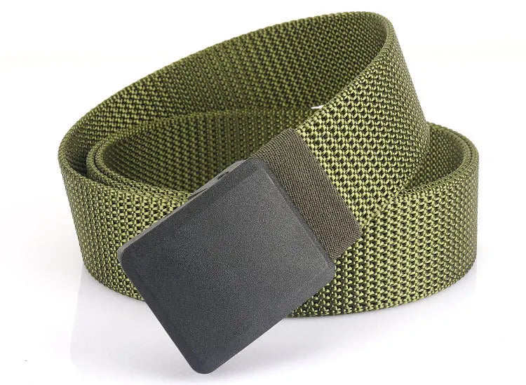 Military Automatic Buckle Nylon Belt Outdoor Hunting Multifunctional Tactical Canvas Belt High Quality Men Belt
