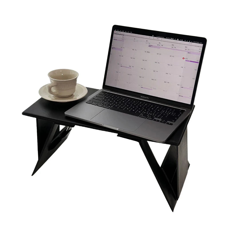 45*25*1.56cm Foldable Laptop Work Table Mini Portable Notebook Computer Holder Car Living Room Sofa Bed Working Reading TV Plays