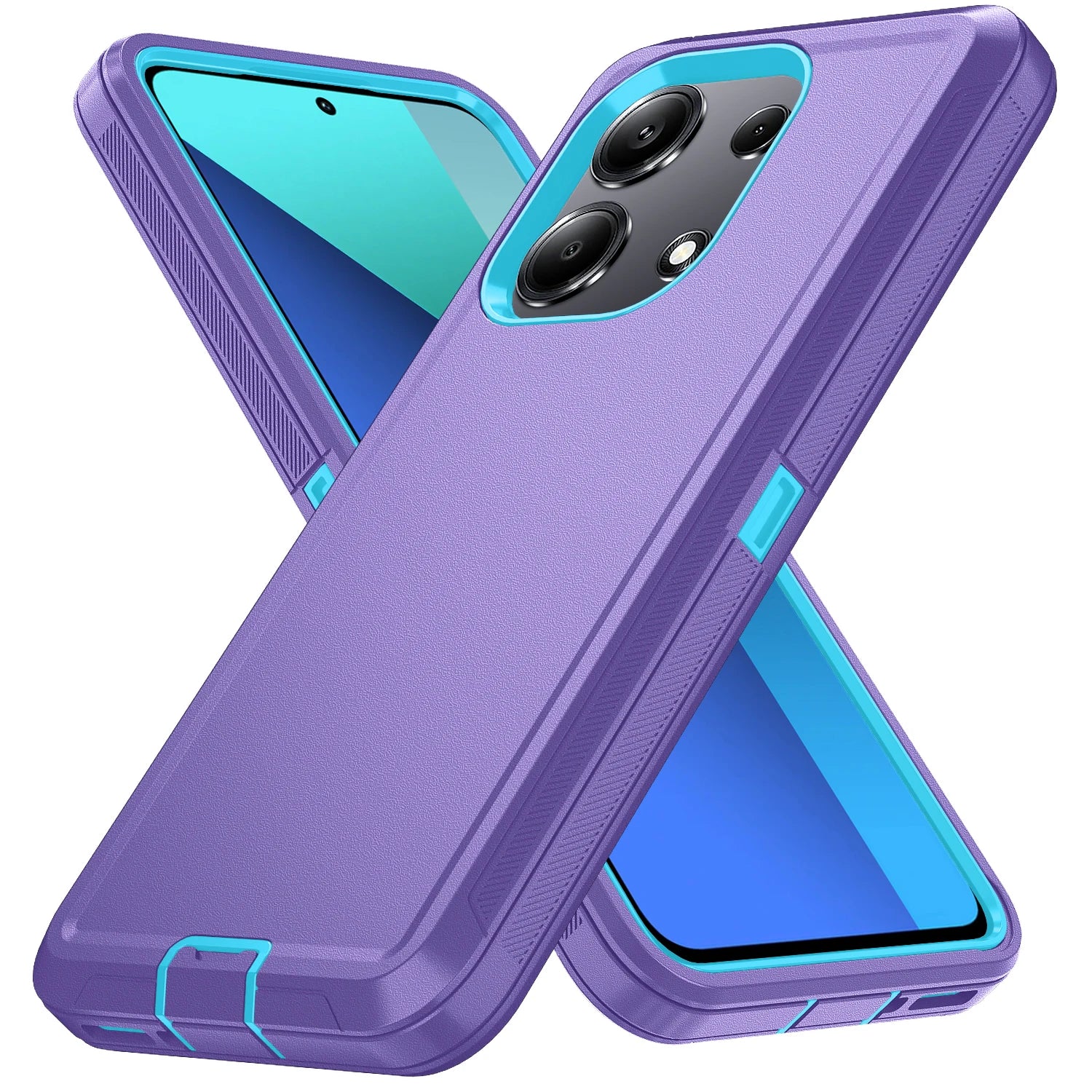 Armor Shockproof Dustproof Case For Xiaomi Poco M6 X6 Pro Redmi Note 12 Anti-Scratch Rugged Protective Cover For Redmi 12 4G