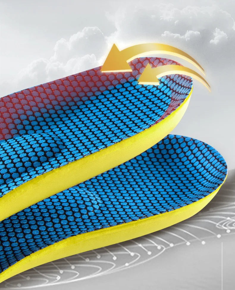 Arch Support sports Insole Men Women Orthopedic Insoles Foot Shock Absorption Anti-Slip Shoe Pads 2Pcs/4Pcs