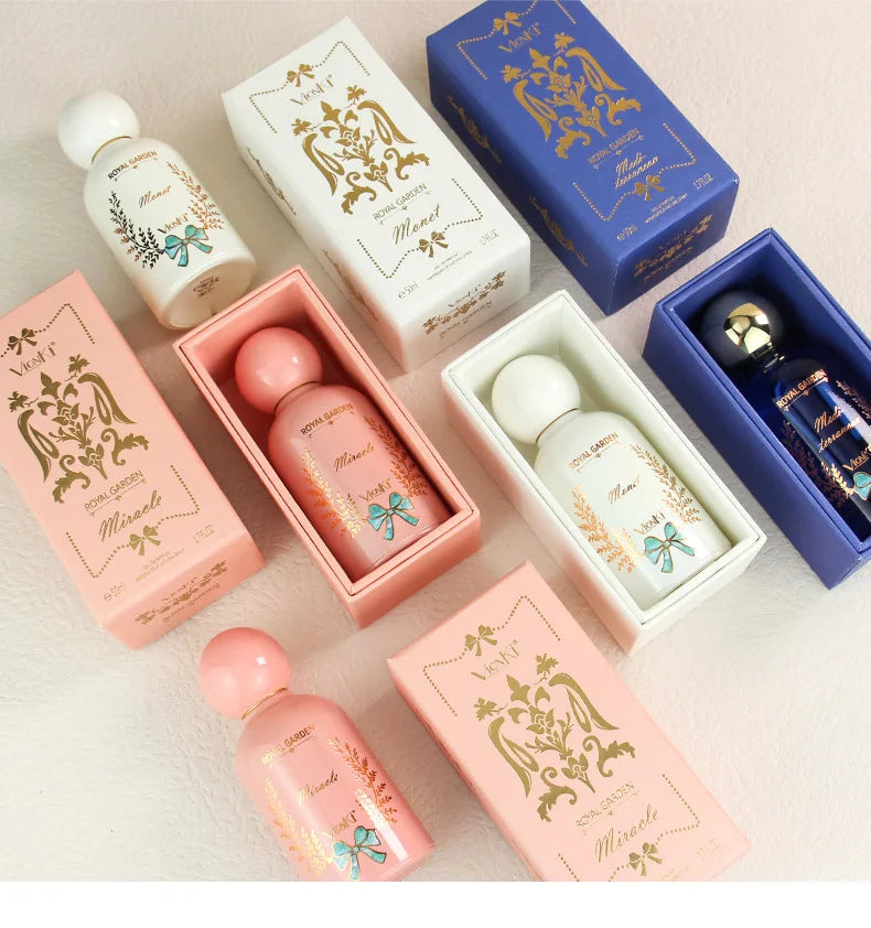 Floral Fresh Citrus Perfume for Women,Premium Gift Box Set,Long-Lasting Light Fragrance,Niche Alchemist-Inspired Scent 50ml