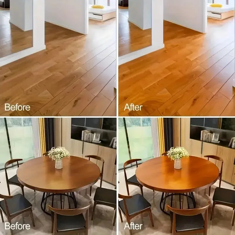 Wood Floor Care Oil: Deep Nourishing Polish for Hardwood/Laminate, Restores Luster, Gentle Formula, No Scent
