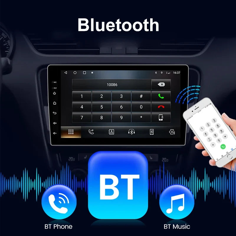 Car Stereo Radio Multimedia Player For Toyota Corolla E130 E120 2000 2001 2002 2003 2004 GPS Carplay Android Auto 2din Head Unit
