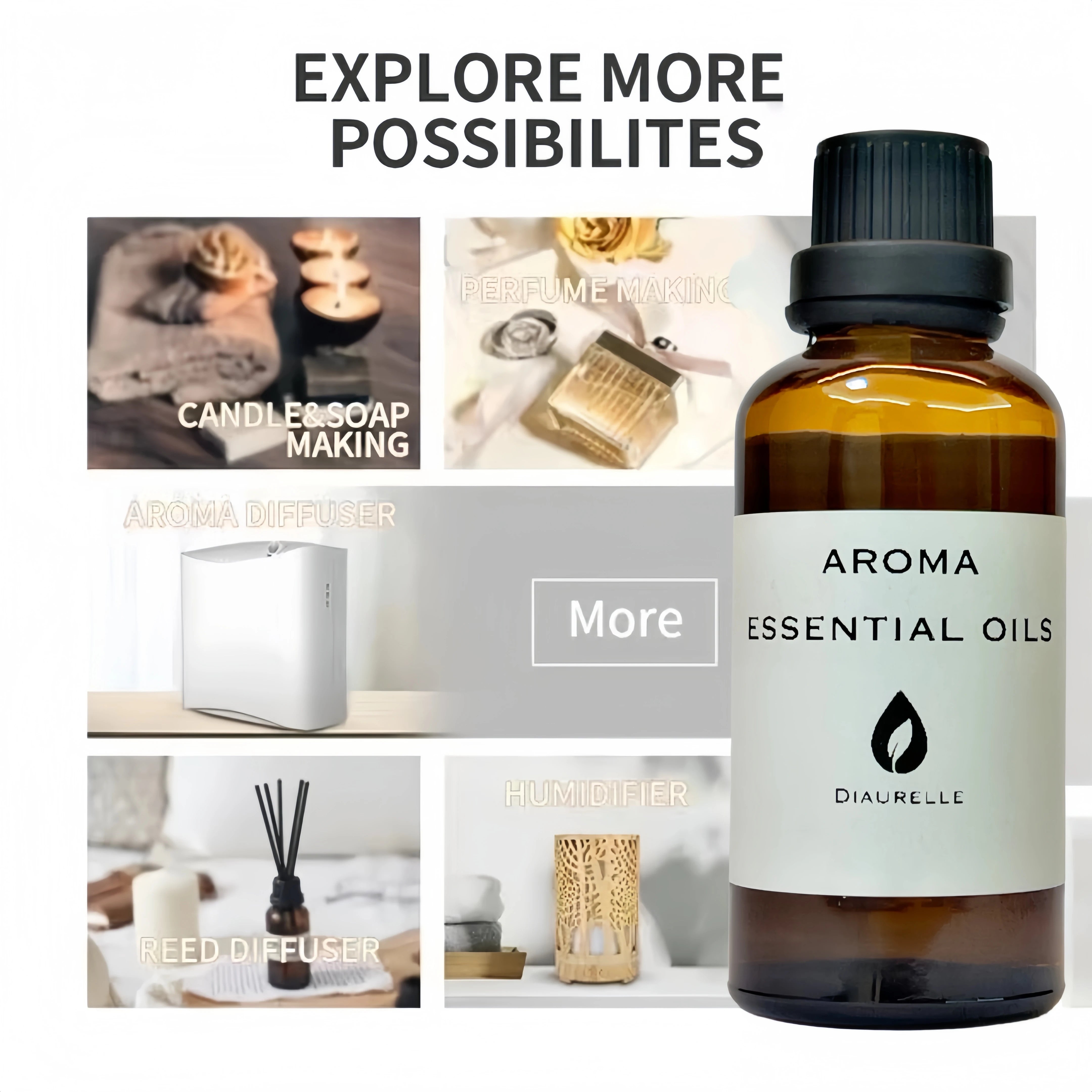 50ml Hotel Collection Essential Oil Scent Hotel Inspired Aromatherapy Scent Diffuser Oil Perfumes for Essential Oil Diffusers