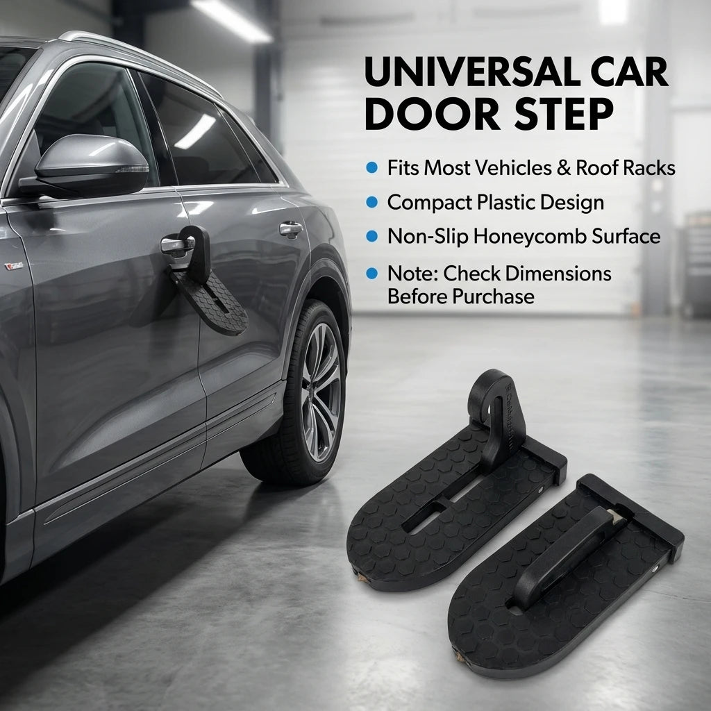 Foldable Car Roof Rack Step Car Door Step Multifunction Universal Latch Hook Foot Pedal Safety Car Accessories