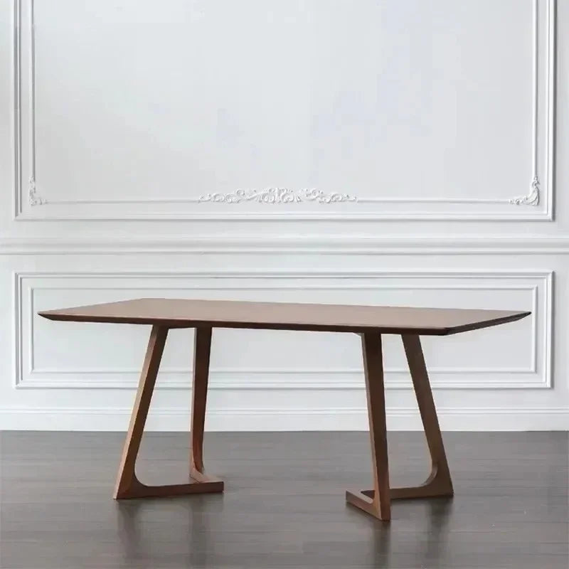 Luxury Stands Dining Table Wooden Design Nordic Modern Dining Table Living Waterproof Mesas De Jantar Dining Room Furniture
