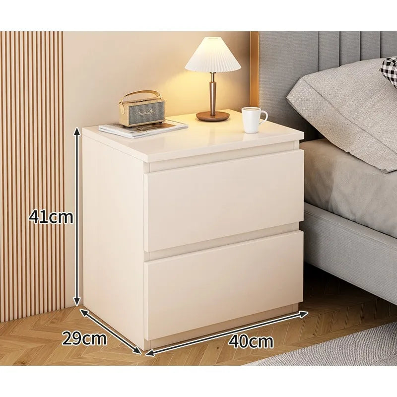 Bedside table Bedroom Home Modern simple bedroom Simple heightening Bedside small cabinet Storage drawer cabinet