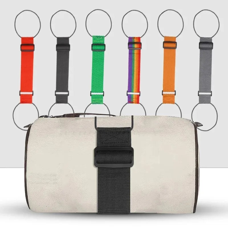 Adjustable luggage strap, elastic shoulder strap, bungee jumping luggage strap, luggage strap, travel safety belt
