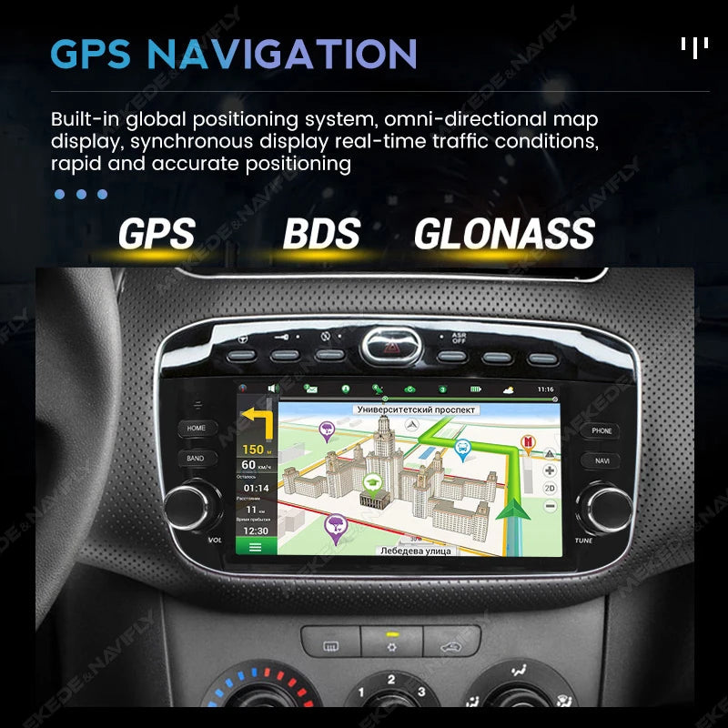 6.2 inch Carplay Android Auto Car Radio For Fiat Linea Punto EVO line 2012-2015 Multimedia Video Player GPS Stereo Head Unit RDS