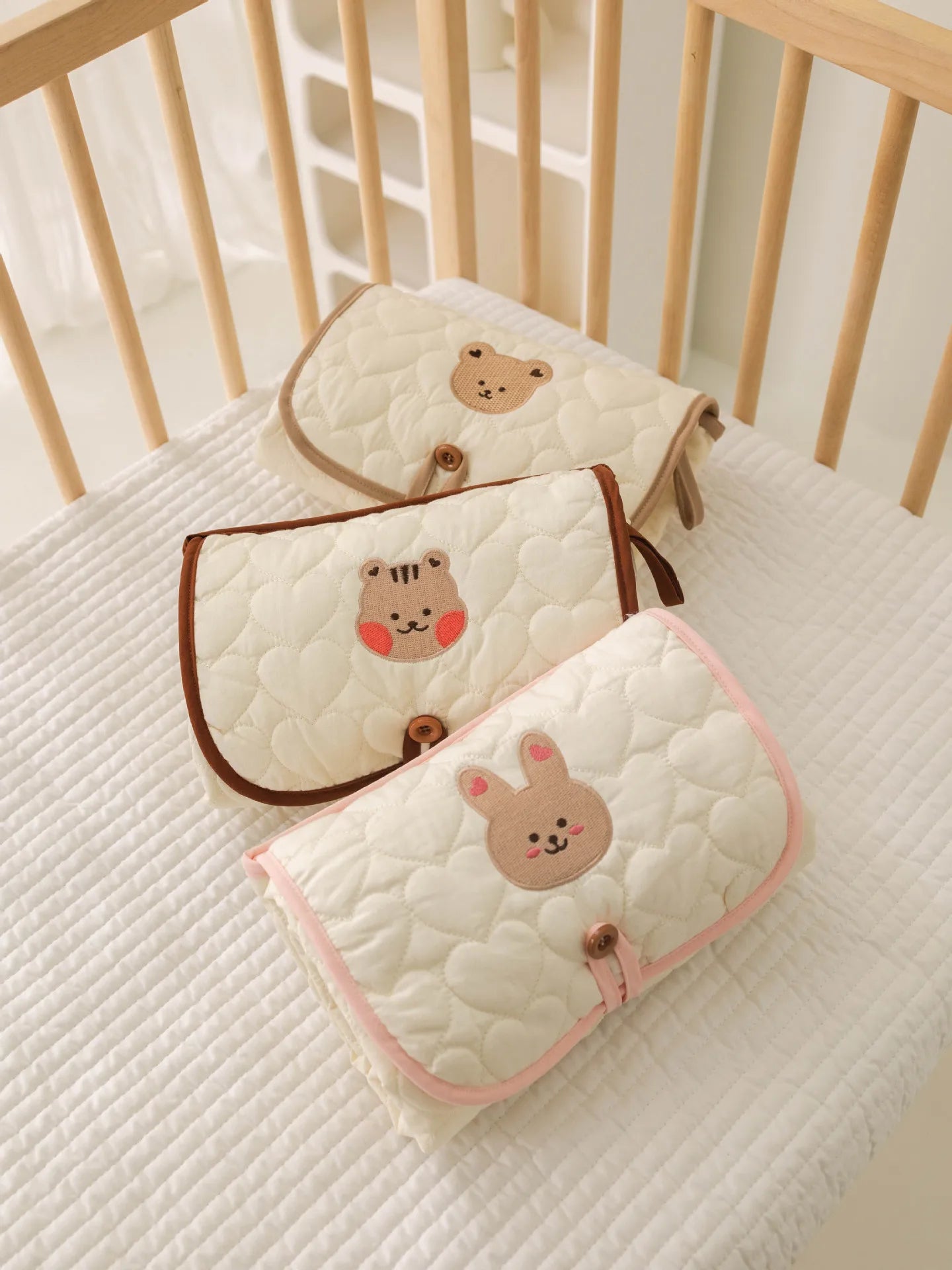 Foldable Portable Diaper Changing Pad Baby Infant Diaper Urine Mat for Newborn Simple Bedding Changing Cover Pad