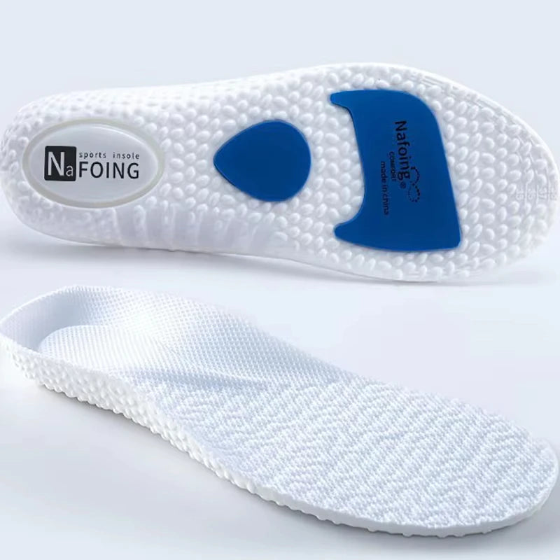 Sole Shock Absorption Deodorant Breathable Cushion Sport Insoles For Shoes Running Insoles For Feet Man Women Massage Care Pads